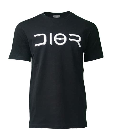 black dior t shirt men|christian dior shirt black.